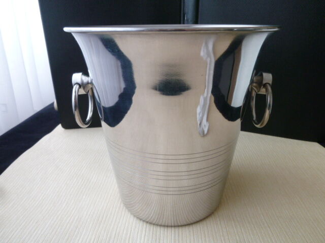 Guy Degrenne stainless steel champagne bucket