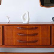 Enfilade Beautility teck | Design vintage