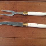 Vintage Laguiole knife set.