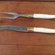Vintage Laguiole knife set.