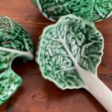 Tureen slush green cabbage with its spoon
