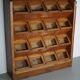 Large Dutch Beech Haberdashery Shop Cabinet, 1920s/30s