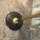 Lampadaire liseuse laiton 1970