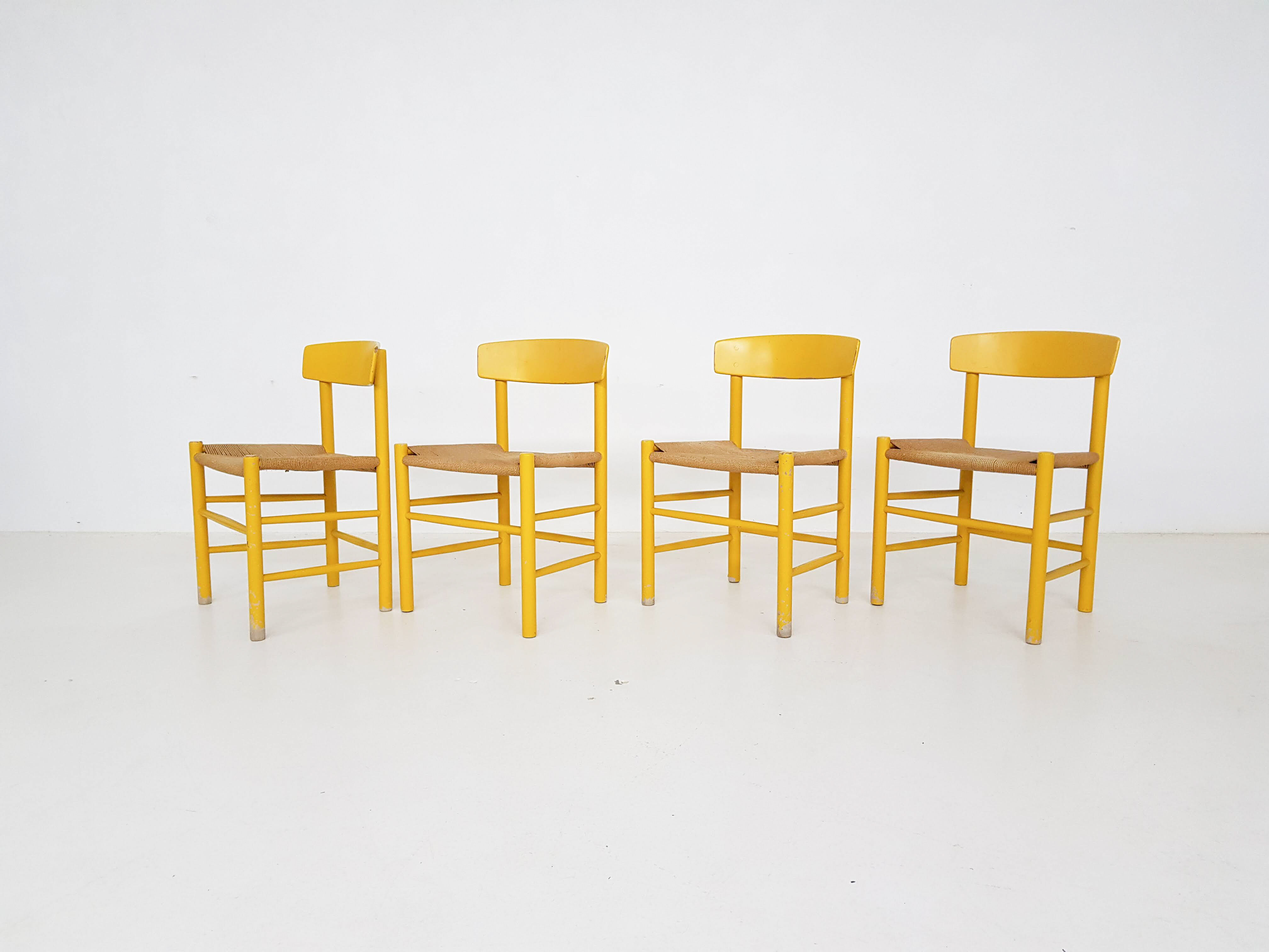 Borge Mogensen for FDB Mobler dining set, Denmark 1960