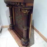 Old corner console, Chapel furniture..