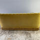 1930’s danish art deco 3 seat yellow velour sofa