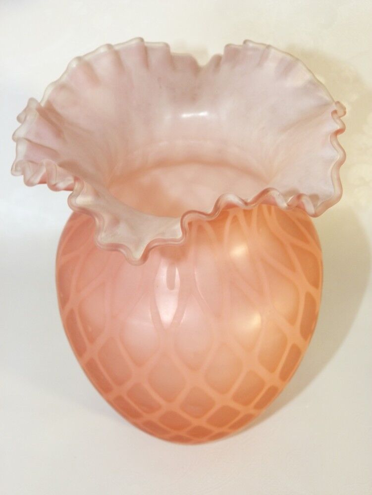 Vase rose Art nouveau Lenora