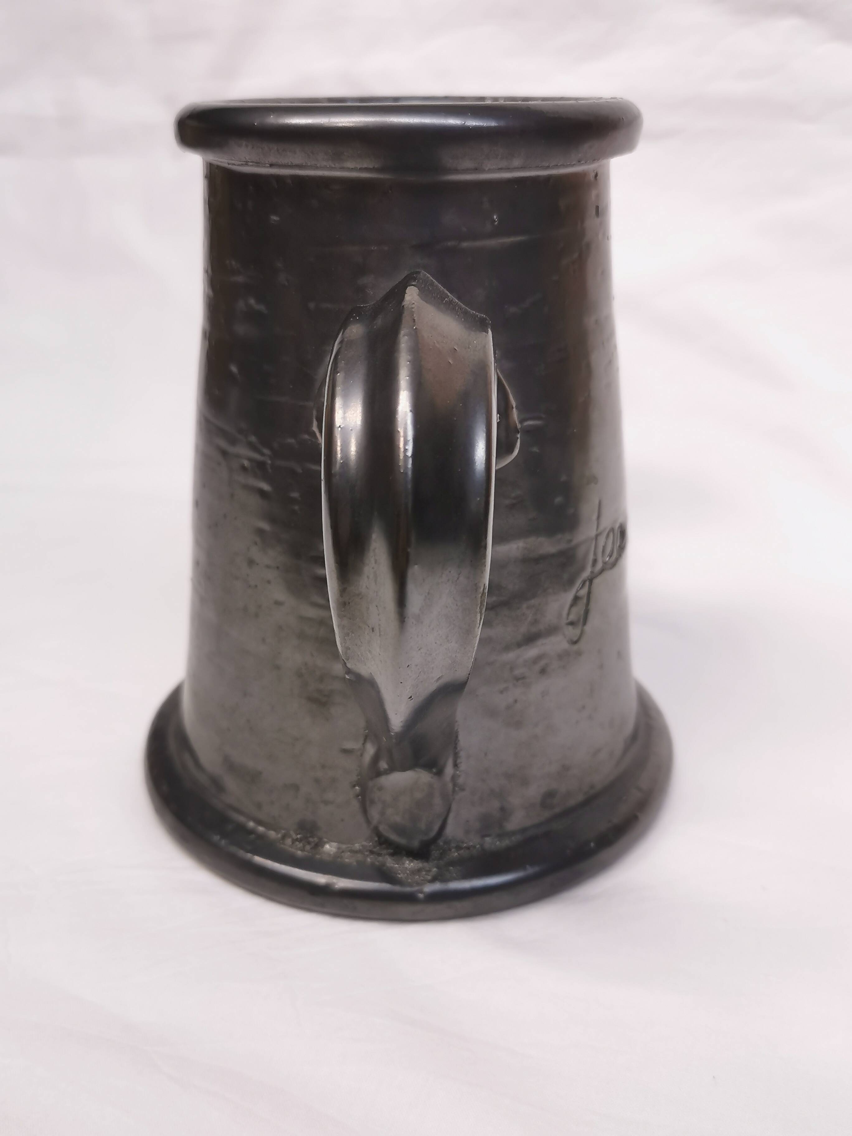 Coffee pot / jug. ceramic signed jean marais