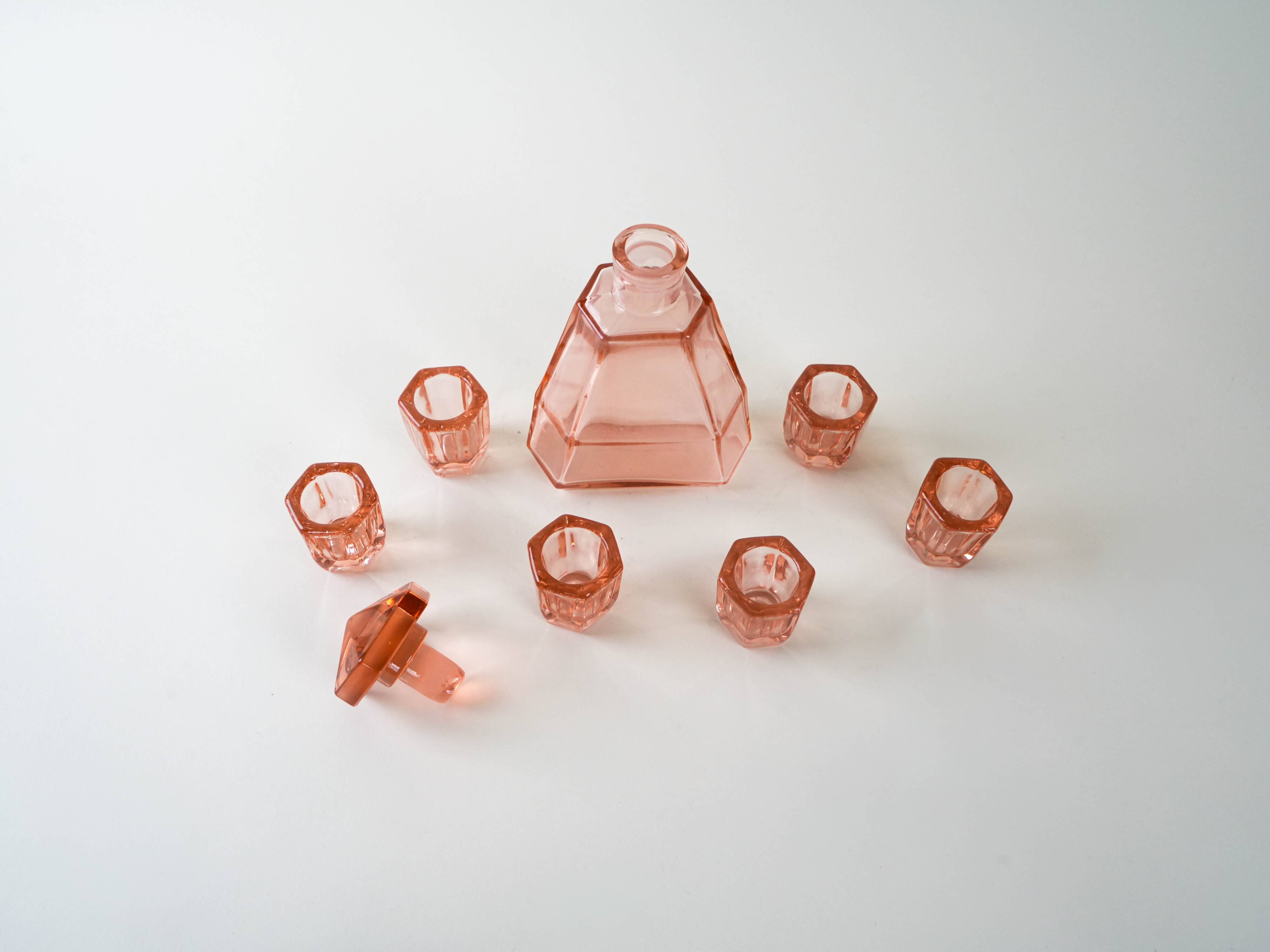Ensemble de service à alcool, design italien, années 1960, production : Italie