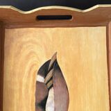 Plateau de service en bois peint