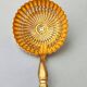 Silver and gilt silver sugar sifting spoon