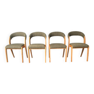 Set de 4 chaises gondoles Baumann