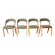 Set de 4 chaises gondoles Baumann