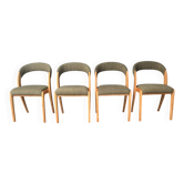 Set of 4 Baumann gondola chairs