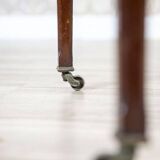 English Mahogany Side Table with Hidden Tray, 1880