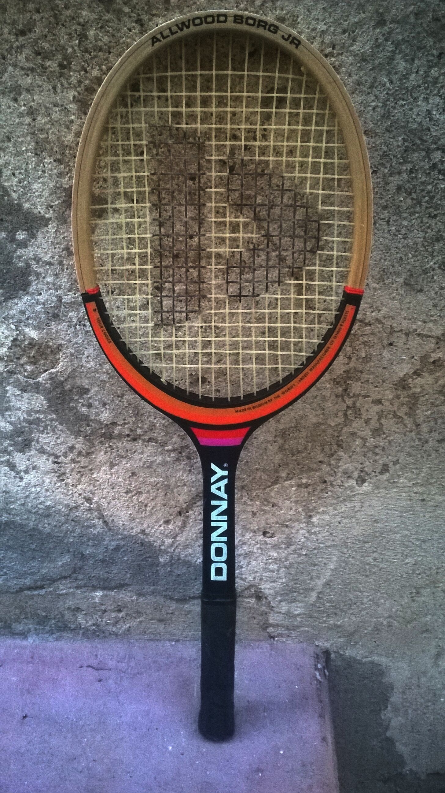 Vintage tennis racket
