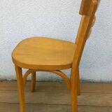 Set of 4 authentic Baumann bistro chairs.