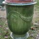 Ancienne Grande Poterie Terre cuite émaillée La Madeleine Anduze
