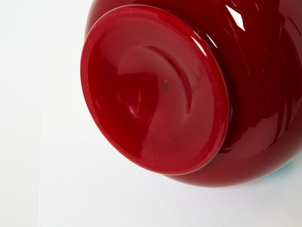 Bouteille verre Murano de Gio Ponti pour Venini Marandiana 1960