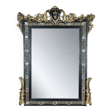 Miroir à Fronton, époque Napoléon III – 2ème moitié XIXe