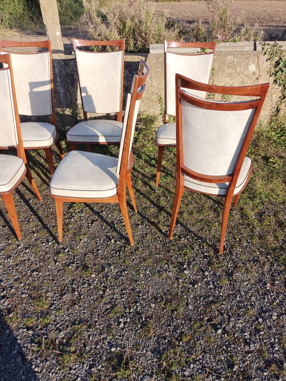 Set of 6 Vintage 60s Chairs