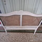 Old caned bench