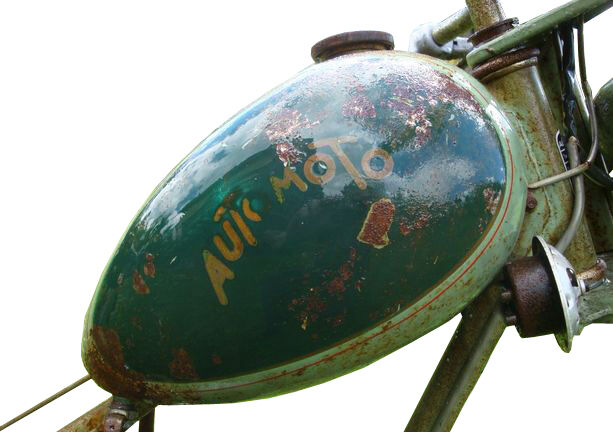 Old collector motorcycle