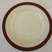 Assiettes plates porcelaine opaque digoin sarreguemines modèle pasteur
