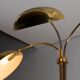 Mid-century Russian floor lamp with three adjustable brass shades