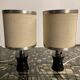 Pair of vintage 70's bedside lamps