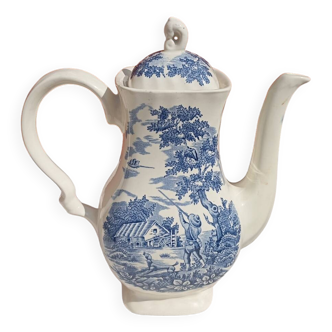 English porcelain coffee pot