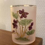 Verre de cure thermale fin XIX début XXeme