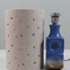 Italian ceramic table lamp with custom shade – 1970