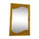 Wall mirror with light wood frame - 1960  54x35cm