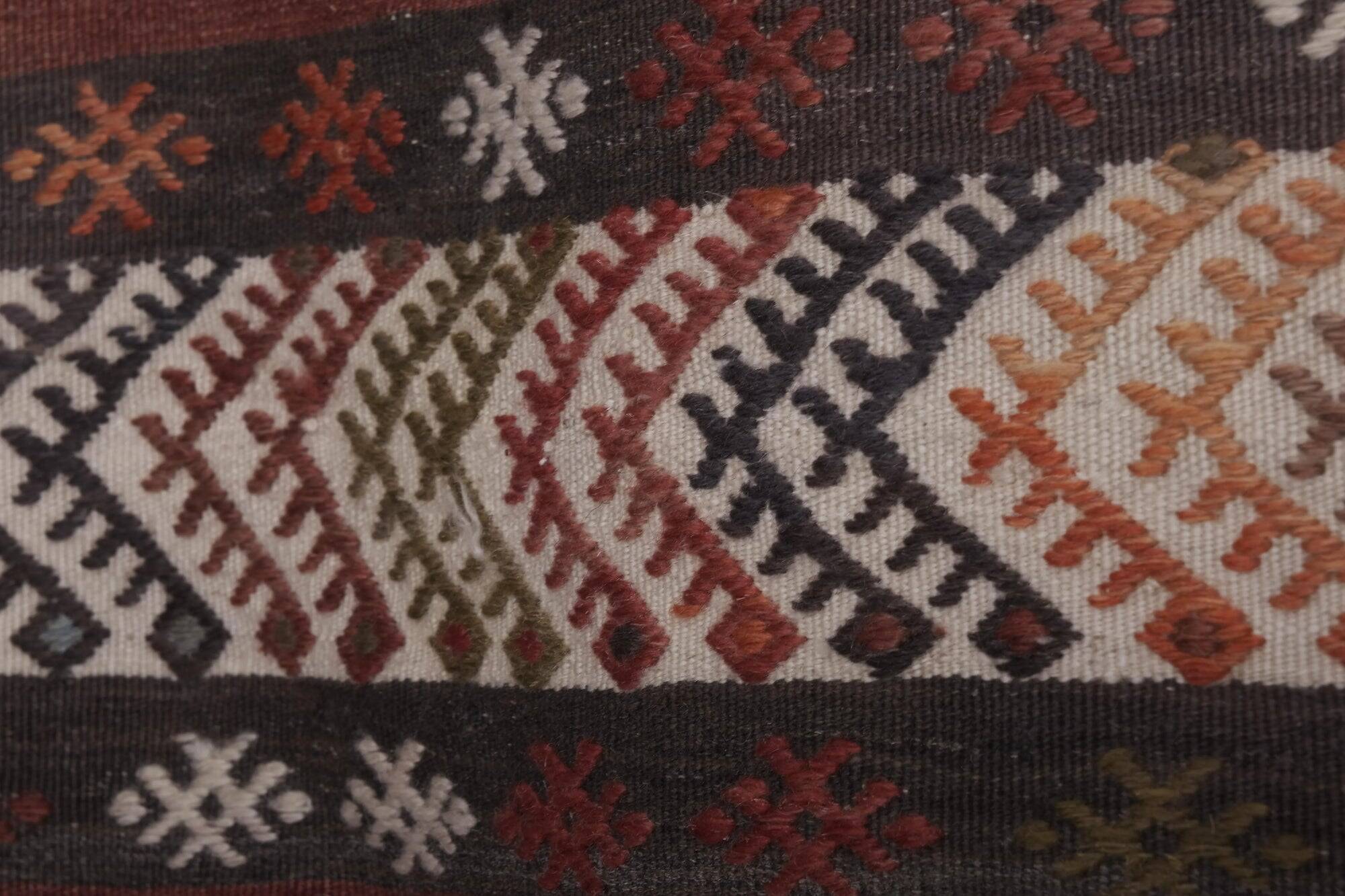 Vintage Turkish hallway rug 60x780 cm