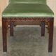 Pair of finely carved Victorian Thomas Chippendale accent chairs.