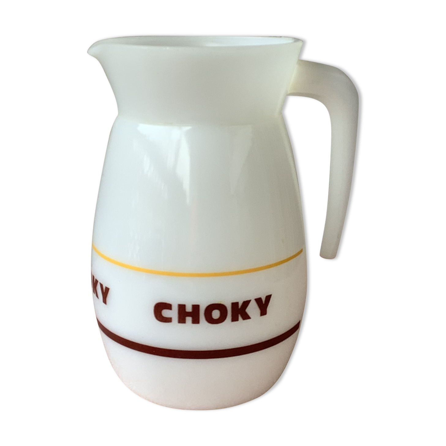 Pitcher Choky hot chocolate - opaline glass