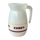 Pichet Choky chocolat chaud - verre opalin