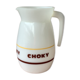 Pitcher Choky hot chocolate - opaline glass
