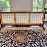 Danish teak three-seater sofa – 1960s