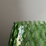 Large translucent green empoli vase