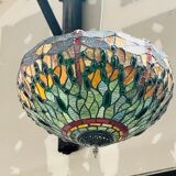 Tiffany Dragonfly green hanging ceiling lamp