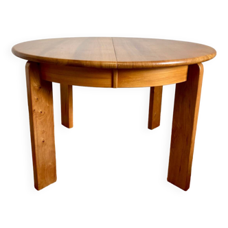 Round/oval extending table in elm