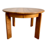 Round/oval extending table in elm