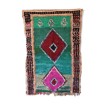 Boucherouite carpet - 140 x 198 cm