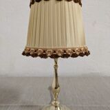 Vintage brass bedside lamp