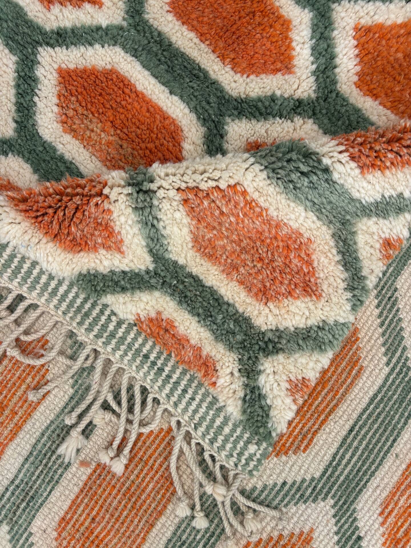 Berber rug Beni Ouarain M'rirt 200x250 cm – Hand-woven in wool