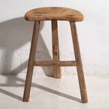 Antique Primitive Style Oriental Stool (c.1920) #2