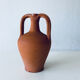 Terracotta amphora vase, jar