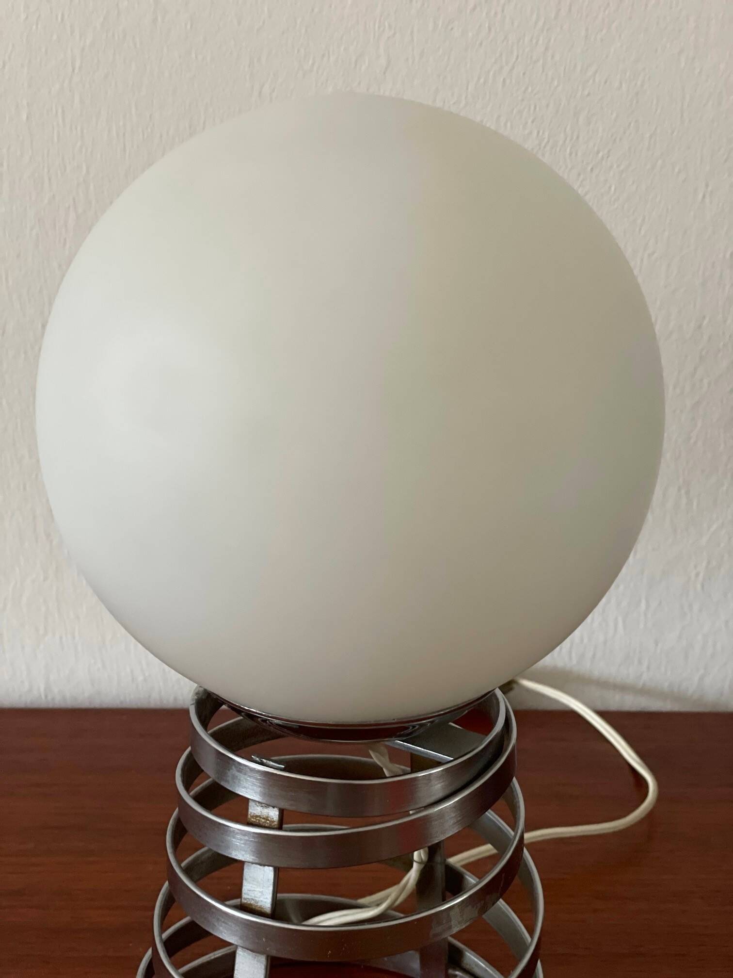 Vintage 1970s spring lamp